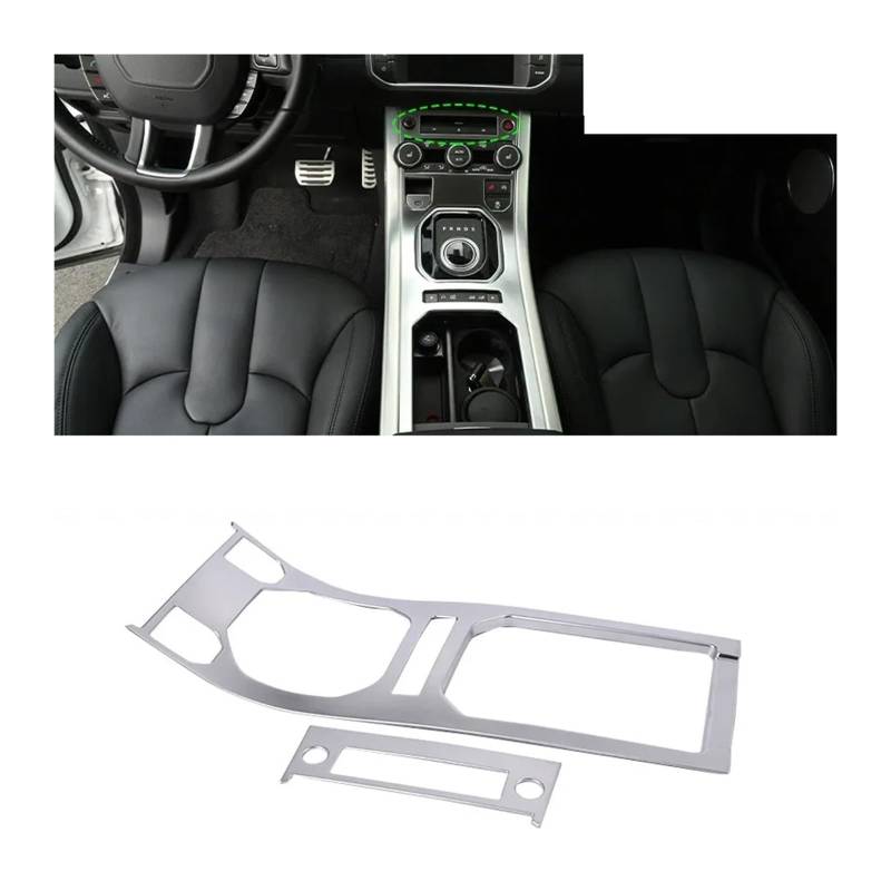 Mittelkonsole Trim Für L&and Für R&Over Für R&Ange Für R&Over Für E&voque 2011 2012 2013 2014 2015 2016 2017 2018 Auto Center Control Panel Lenkrad Trim Aufkleber Control Panel Aufkleber(Style 5) von Litemai