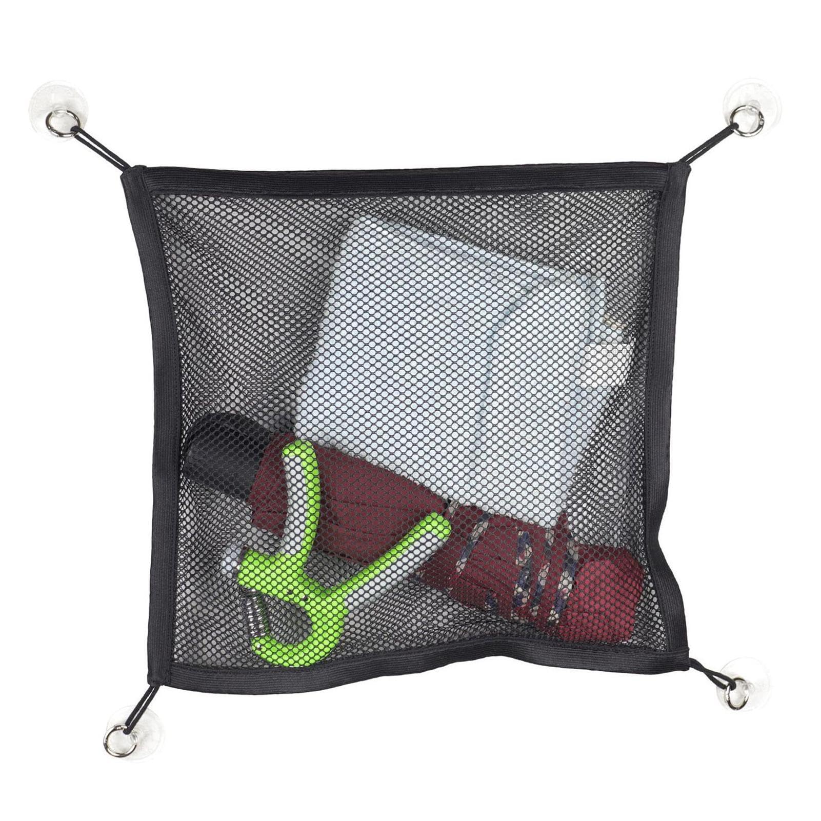 Lnhgh Mesh-Aufbewahrungstaschentasche, Auto-Aufbewahrungsnetztasche - Kfz-Gepäcknetze mit Sonnenschutz,Robuster, platzsparender Organizer für die Aufbewahrung von Büchern, Wasserflaschen und Kleidung von Lnhgh