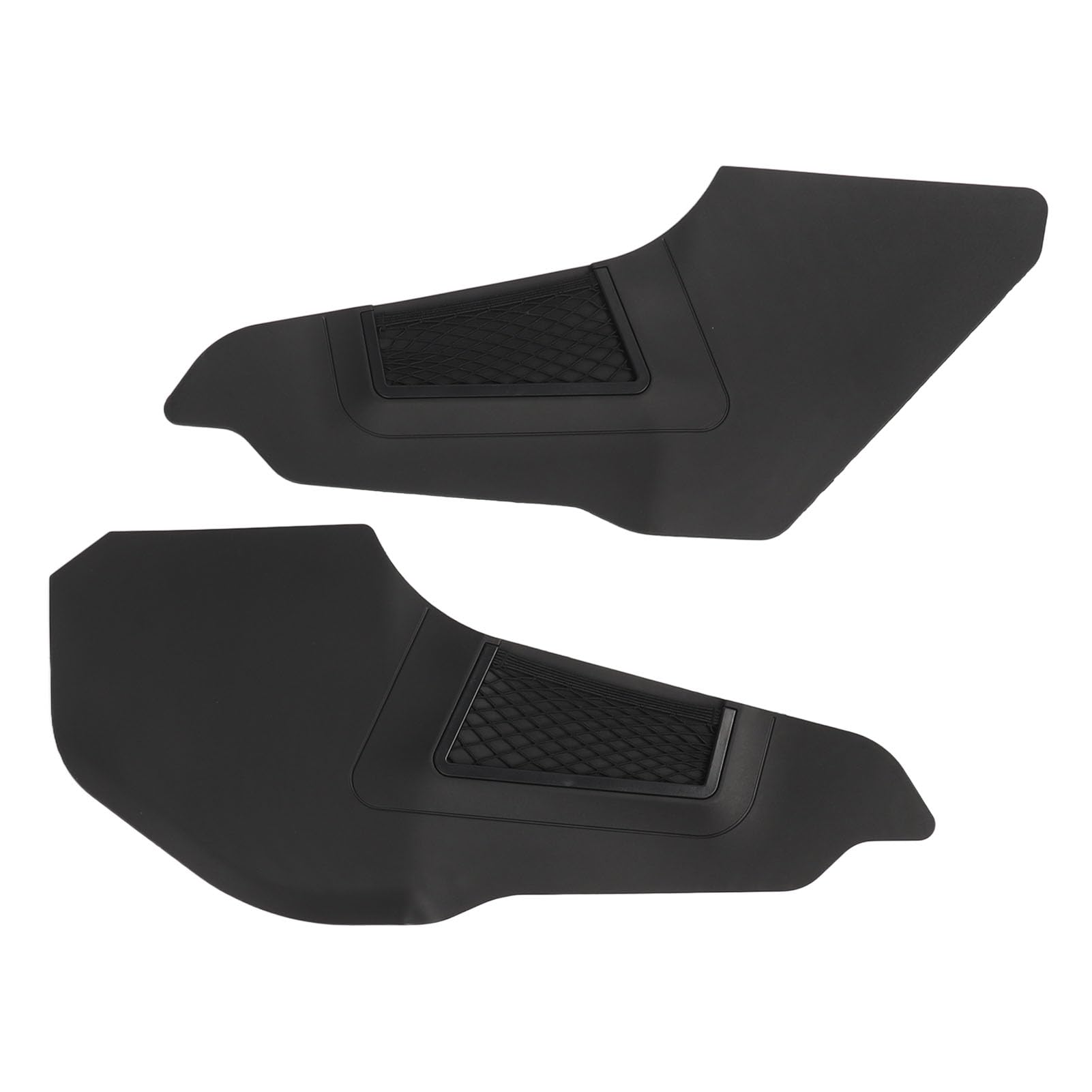 Mittelkonsole Seite Anti Kick-Matte Schutz Kratzfest Wasserdicht Premium Material Schwarz von Loboo Idea