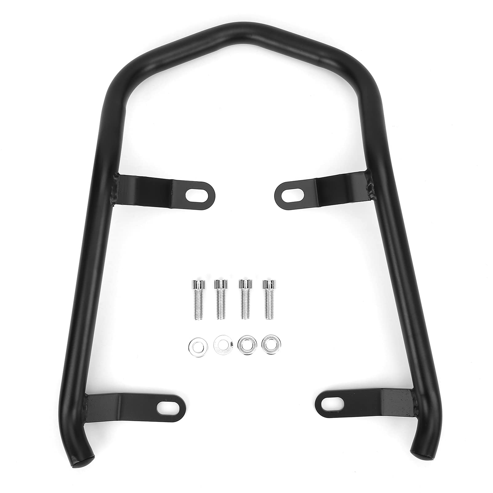 Motorrad-Gepäckträger, Sissy-Bar-Rack, Motorrad-Rücksitz-Armlehne, Gepäckträger, Haltegriff, hohe Festigkeit, stabiles Design für R Ninet Scrambler/reiner Passagierkomfort von Loboo Idea