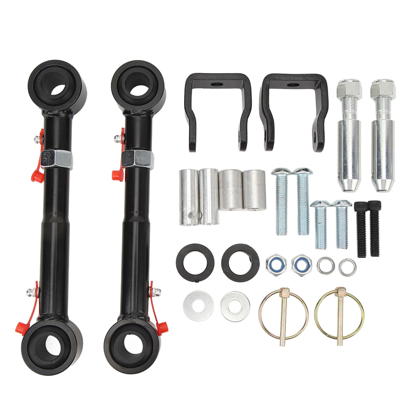 Vordere Swaybar Quicker Disconnect System, verstellbare Swaybar Trenner für Wrangler TJ JKS mit 6,3 cm bis 15,2 cm Hebebühnen von Loboo Idea