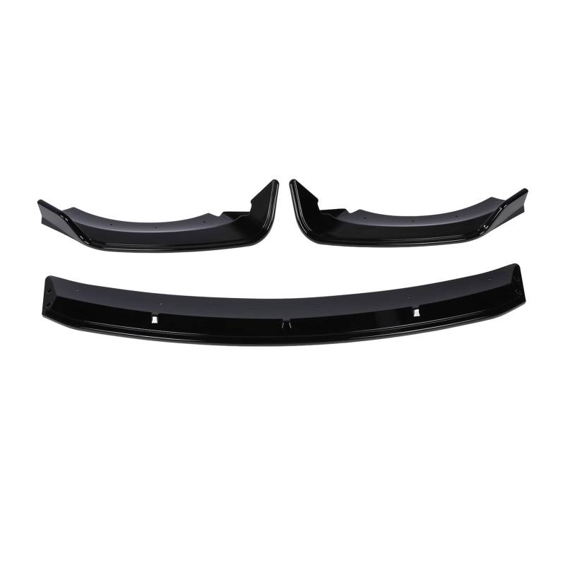 LOCADENCE 3-teiliges Auto-Frontlippen-Body-Kit, Frontstoßstangen-Lippenspoiler, aerodynamischer, sportlicher Look, Lip-Spoiler-Diffusor-Ersatz für CLE-Klasse Coupé C236 ab 2024 (Gloss Black) von Locadence