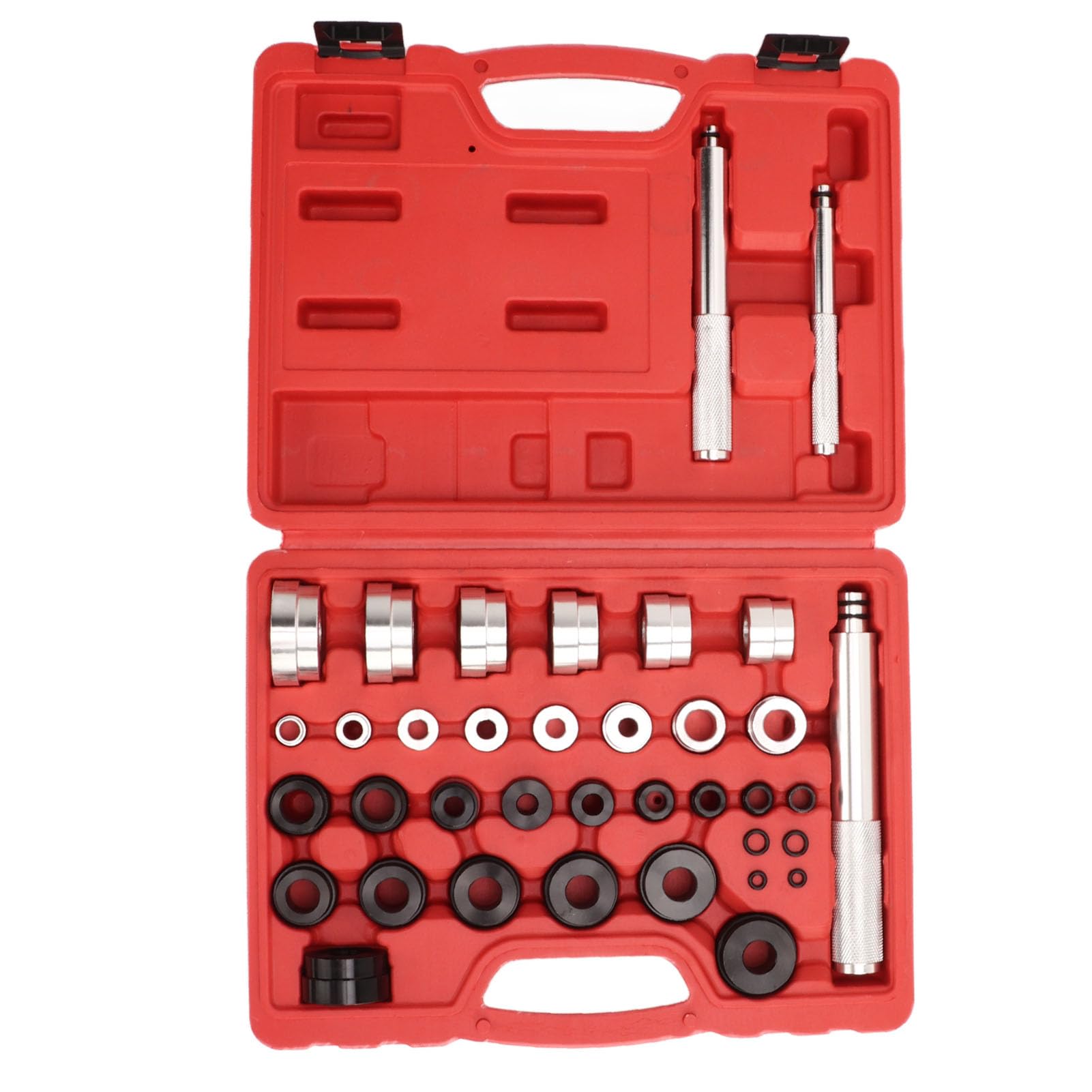 Locadence 33 Teiliges Master Buchsen Treiber Set, 10 mm 42 mm Lagerdichtungs Treiber Set, Getriebe Buchsen Treiber Set, Individuelles Buchsen Treiber Werkzeug Set für Auto, LKW von Locadence