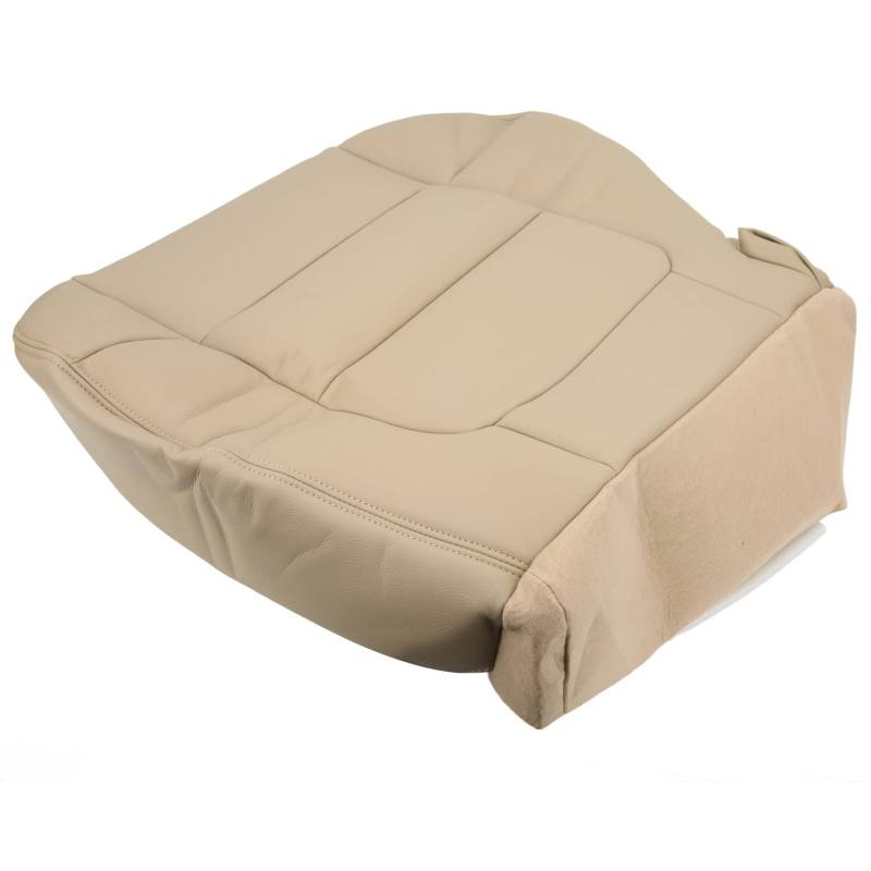 Locadence Fahrer Untersitzbezug, PU Leder Autositz Schutzbezug Vorderer Autositzbezug für Sondermodell 2001 2003, Professionelle Ersatzteile (Beige) von Locadence