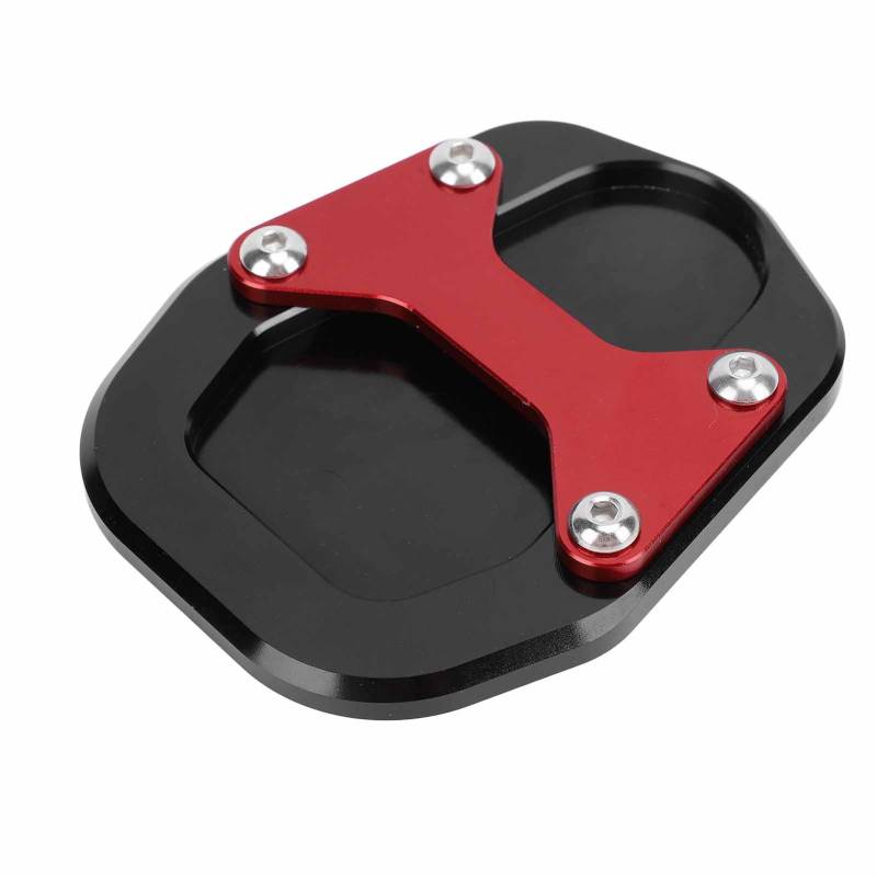 Locadence Kickstand Foot Pad Enlarger Extension Side Stand Plate, Motorrad Kickstand Pad, Safety Stabil Kickstand Enlarger Pad Side Stand Extension Plate für CT125 Trail 125 von Locadence