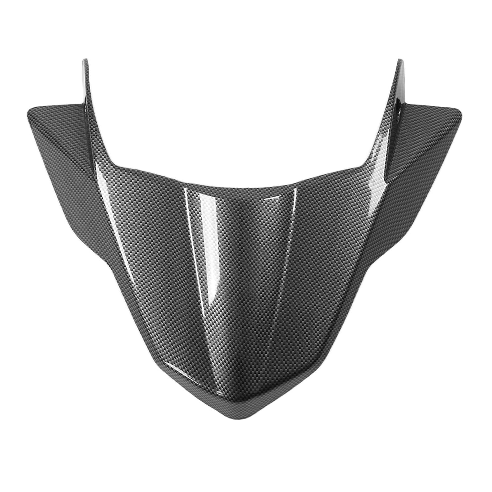 Locadence Motorrad Windschutzscheibe, Windabweiser, Windschutzscheibe, Vorderes Fliegengitter, Windabweiser Ersatz für MT09 FZ09 2017–2020 (Carbon Fiber Style) von Locadence