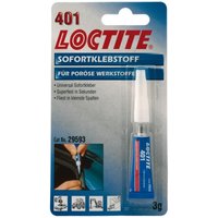 LOCTITE Gummiklebstoff LOCTITE 401 BC3G DE farblos 195904 von Loctite