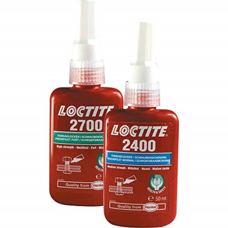 Loctite 2400 Schraubensicherung, mittelfest, 50 ml von Loctite