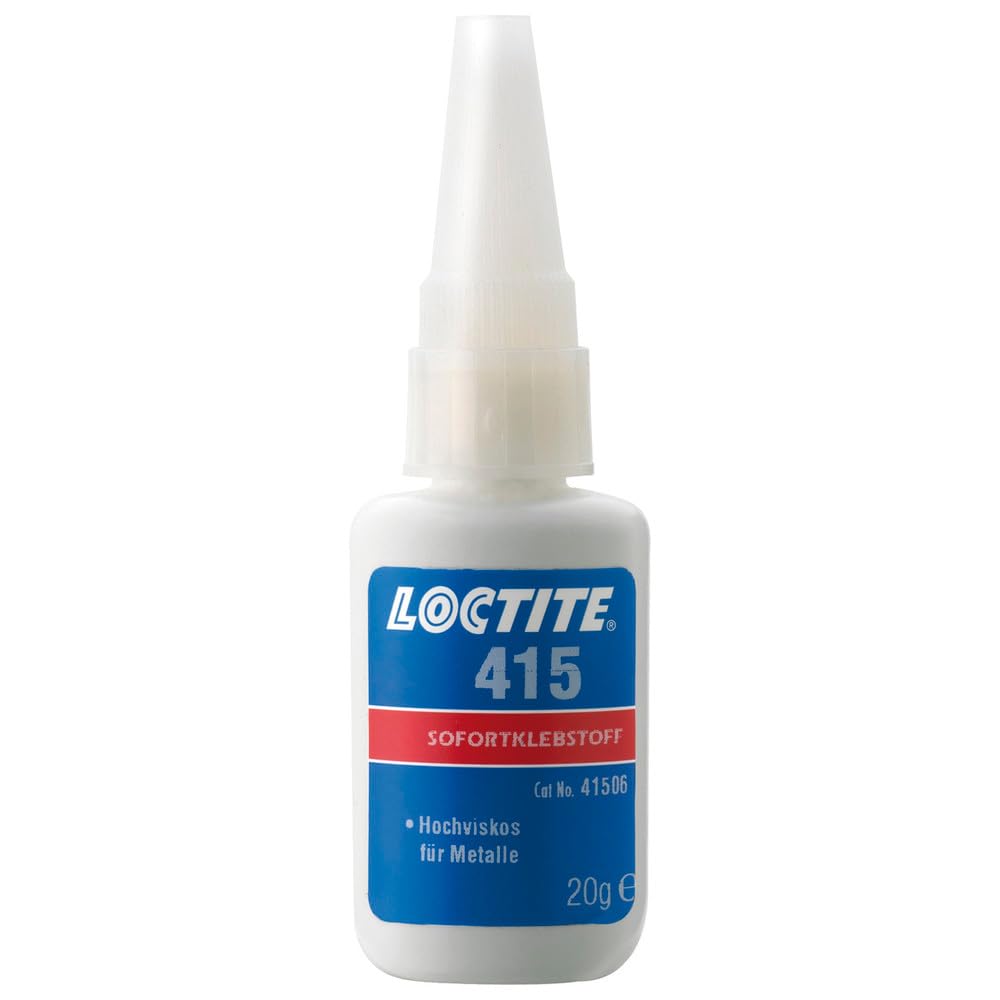 Loctite 415 20g FL Sofortklebstoff 1920920 (Klebstoff Loctite-Klebstoff Sofortklebstoff Loctite-Sofortklebstoff Blitzkleber Sekundenkleber Sofortkleber) Ausführung: 20-g-Flasche von Henkel