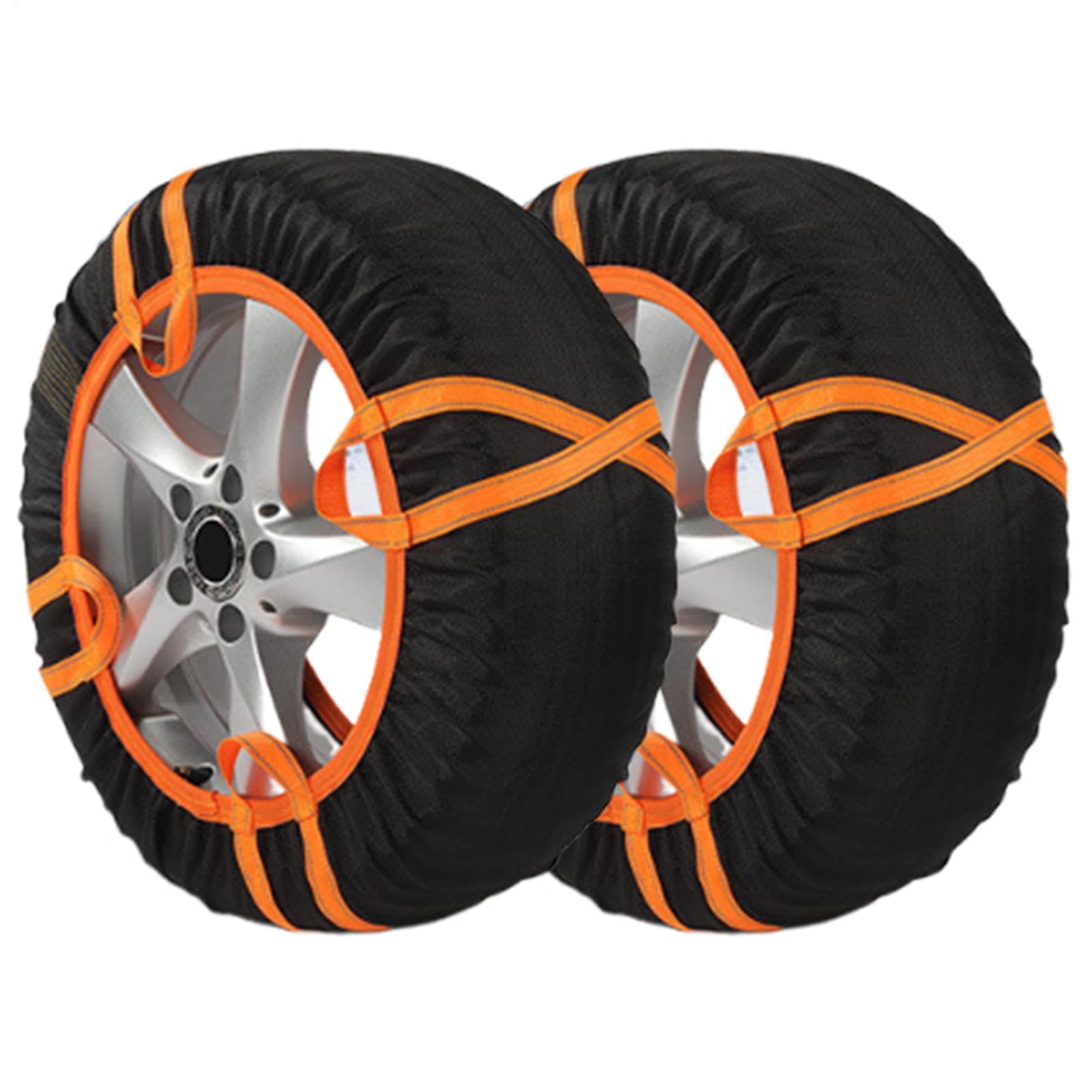 Anti-Skid Snow Tire Cover, Tire Anti-Slip Socks, Tire Covers for Snow, Snow Tire Anti-Slip, Tire Chains for Snow, Winter Tire Cover, Anti-Slip Tire Covers, Snow Tire Socks, Vehicle Tire Protection, von Lokaquk