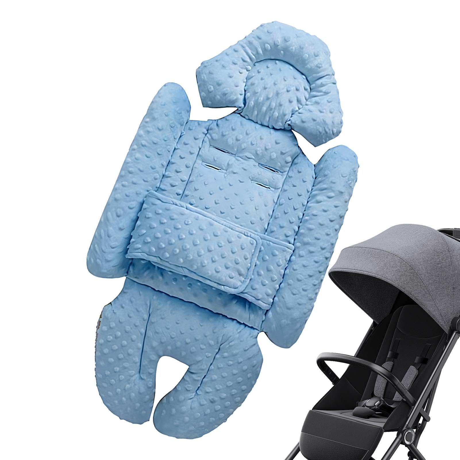 Lokaquk Baby-Kopfstützkissen | Kleinkind-Autositz-Kopfstütze | Kopfstützkissen, Baby-Autositzkissen, Kinderwagenkopfstütze, Autositz-Kopfstütze für von Lokaquk