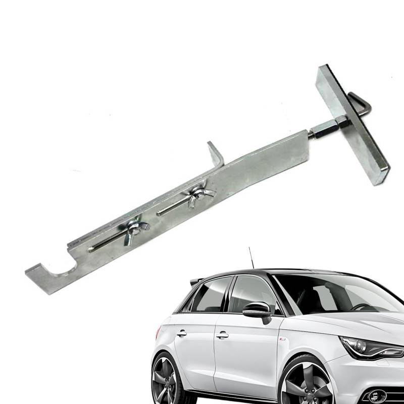 Lokaquk Car Door Support Rod | Retractable Design Auto Repair Support Rod | Metal Construction Car Door strut, Retractable Metal Support Holder, Adjustable Car Support Rod 27-32 cm von Lokaquk