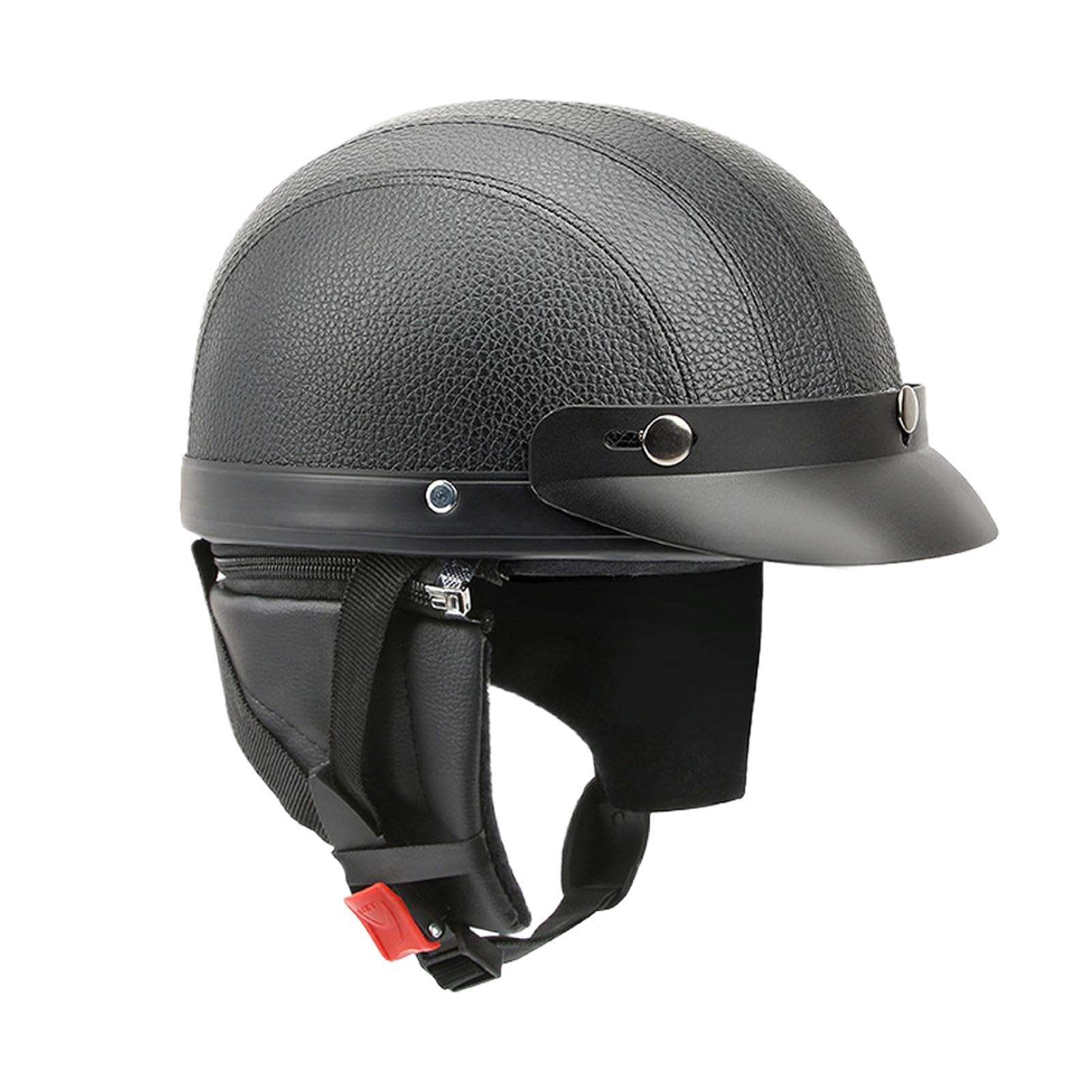 Offener Helm | Retro-Motorradhelme | Vintage-Motorradhelm, Motorrad-Halbgesichtshelm, klassischer offener Helm, Retro-Motorradhelme für Erwachsene von Lokaquk