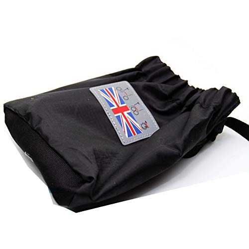 London Craftwork Regendichte Satteltasche für Brompton Pannier Lenker Magnetschnalle Tasche von London Craftwork