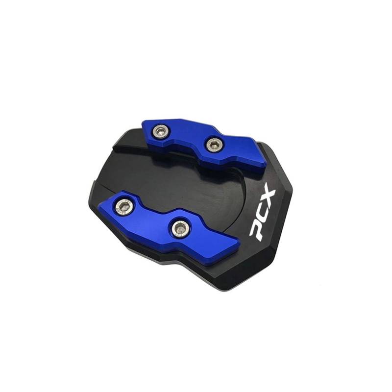 LongGreat Für Honda PCX 125 150 160 2018-2022+ Kickstand Seitenständer Vergrößerungsverlängerungsplatte (Blau,1) von LongGreat