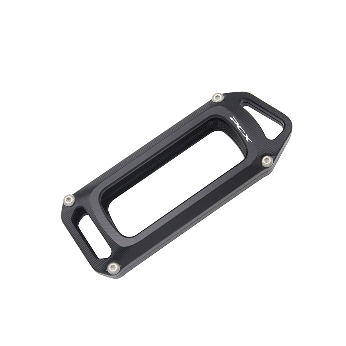 LongGreat Motorrad Scooter CNC-Aluminium-Schlüsselabdeckung Schutz Cover Fällen Schlüsselbox für Honda PCX 125 160 150 (Schwarz,PCX 125 160 2021 2022) von LongGreat