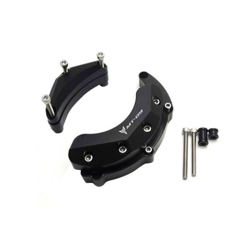 LongGreat Motorrad Sturzpads Motor Schutz Rahmenschieberegler für Yamaha MT09 2014-2020 FZ09 2014-2020 MT09 Tracer 2018-2020 XSR900 2015-2020 FJ09 2016-2020 (Schwar) von LongGreat