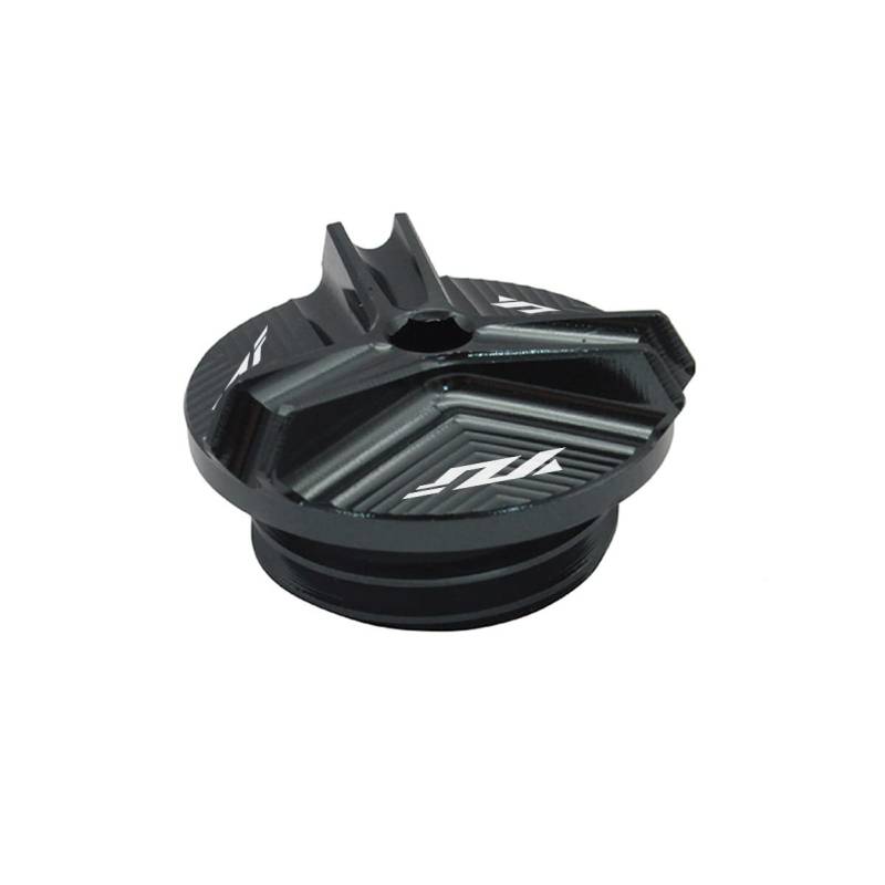 Motorrad Aluminium öldeckel Schraube Filter Cap Tank Abdeckungen Für Yamaha YZF R1 R3 R6 R7 R1M R1S R6S R125 R25 R15 (Grau) von LongGreat