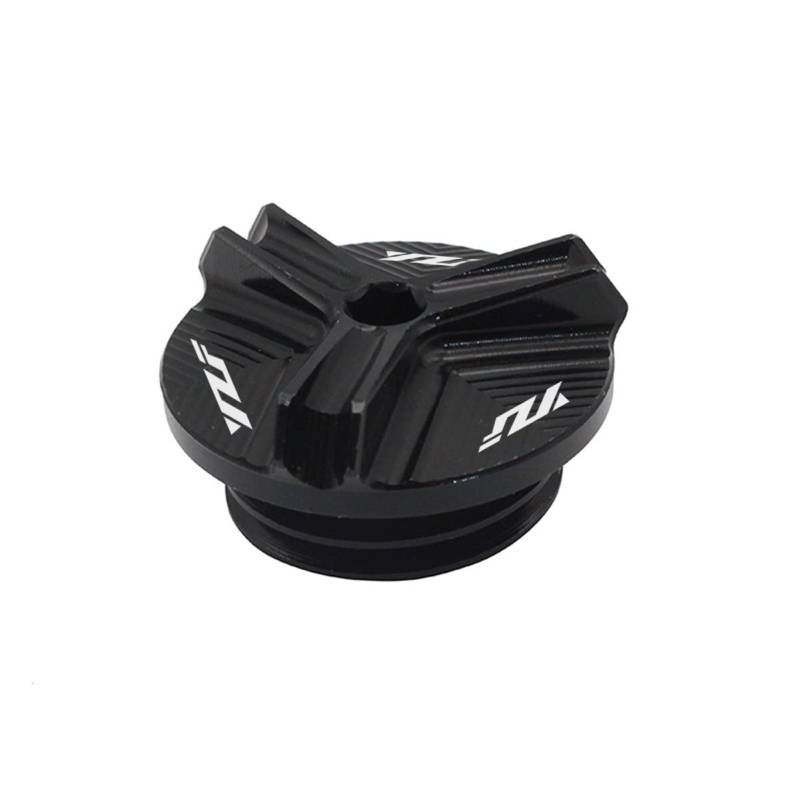 Motorrad Aluminium öldeckel Schraube Filter Cap Tank Abdeckungen Für Yamaha YZF R1 R3 R6 R7 R1M R1S R6S R125 R25 R15 (Schwarz) von LongGreat