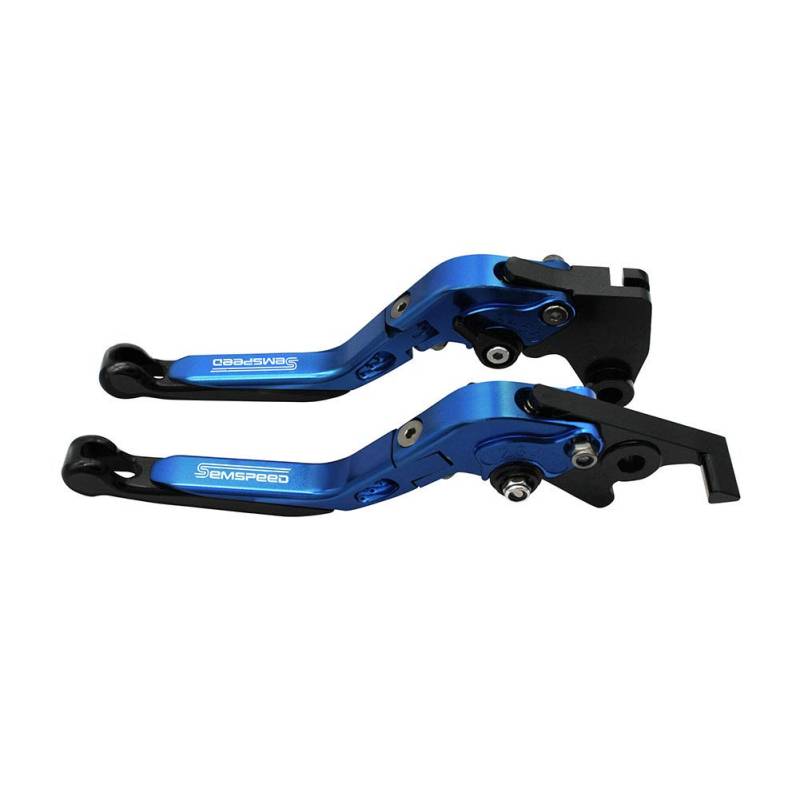 Motorrad Bremshebel Brems kupplungshebel für Yamaha YZF R1 R1M R1S R6 MT09 FZ1 FAZER (Blau,R1 2002-2003 R6 1999-2004 FZ1 FAZER 2001-2005) von LongGreat