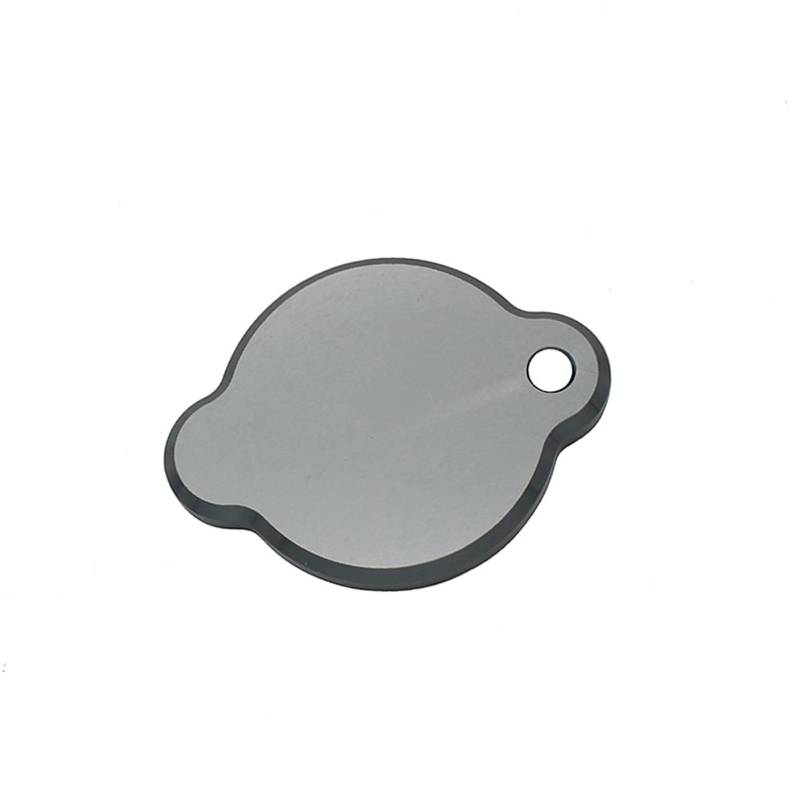 Motorrad CNC Kühlerdeckel Wassertankdeckel Für Yamaha MT09 FZ09 FJ09 2014 2015 2016 2017 (Grau) von LongGreat