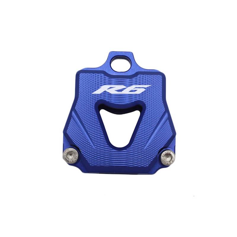 Motorrad Schlüssel Tasten Case Schutz Hülle für Yamaha YZF R1 R3 R6 R15 MT03 MT07 MT09 FZ09 MT10 Tracer (Blau,R6) von LongGreat