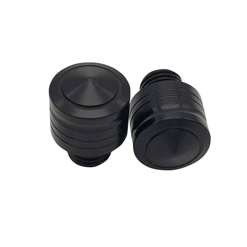 Rückspiegel Adapter Fester Halter Spiegel Loch stecker für Yamaha Xmax 250 300 400 2017-2020 Tricity 300 (Schwarz,Spiegel Loch stecker) von LongGreat