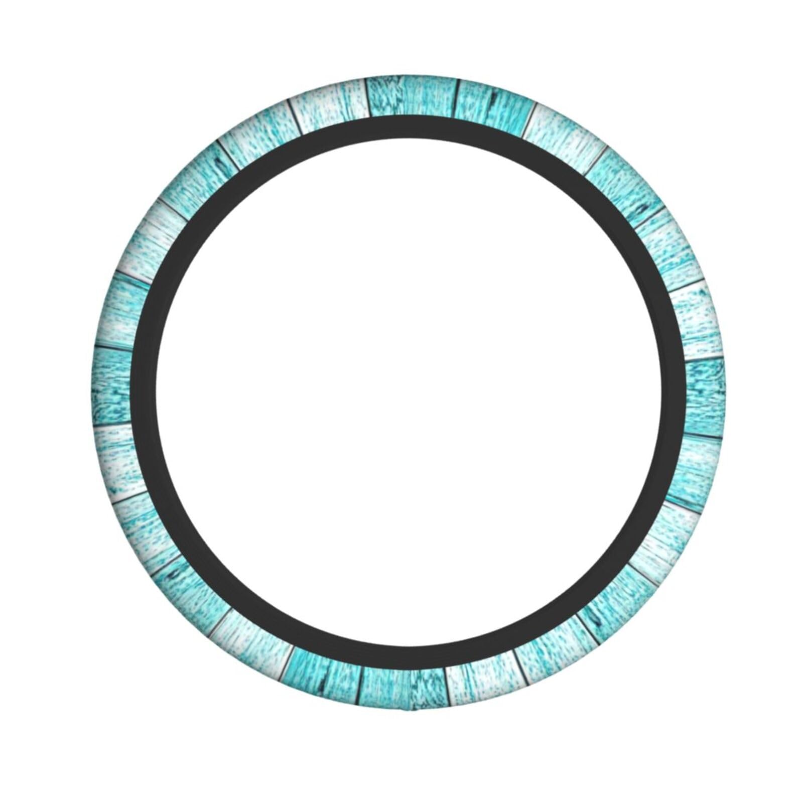 Holzbohlen Textur Tapete Druck Lenkradschutz, Anti-Rutsch-Lenkrad dekorative Schutzabdeckung 18 Zoll von Longzehao