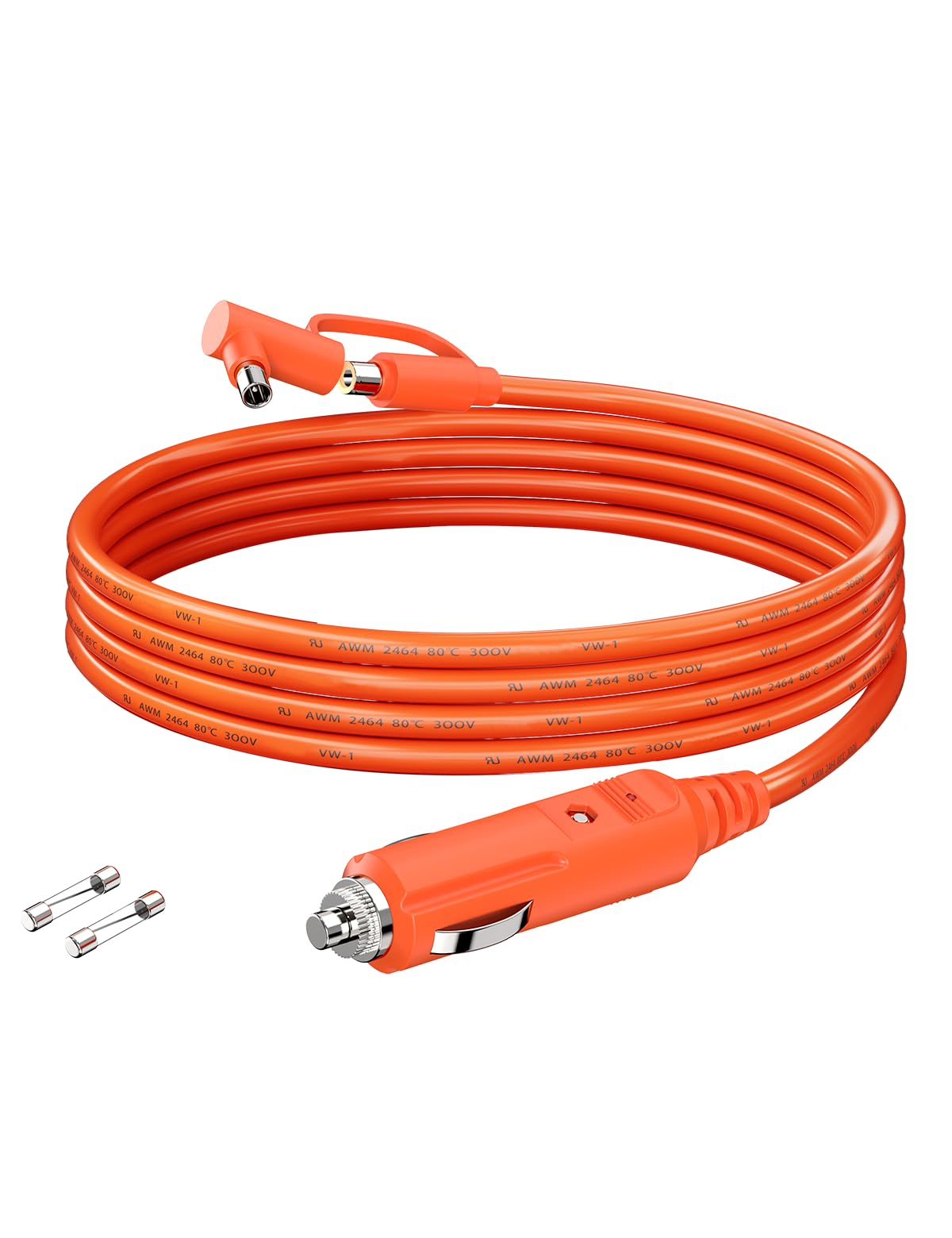 Lonnky 12V Ladegerät Kabel für Jackery Bluetti Anker und meinsten Tragbare Powerstation, 2M Auto Zigarettenanzünder auf DC7909&DC8020, AutoLadegerät Adapter von Lonnky