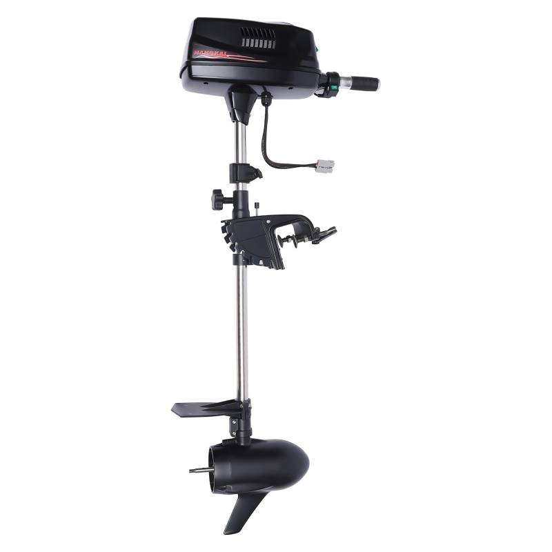 Elektrobootsmotor Aussenborder 2200W Benzinmotor Fischerboot，10PS Elektrobootsmotor Trolling Motor für 2204.62lbs Boote, Fischerboote, Beiboote und Schlauchboote von Loohacp