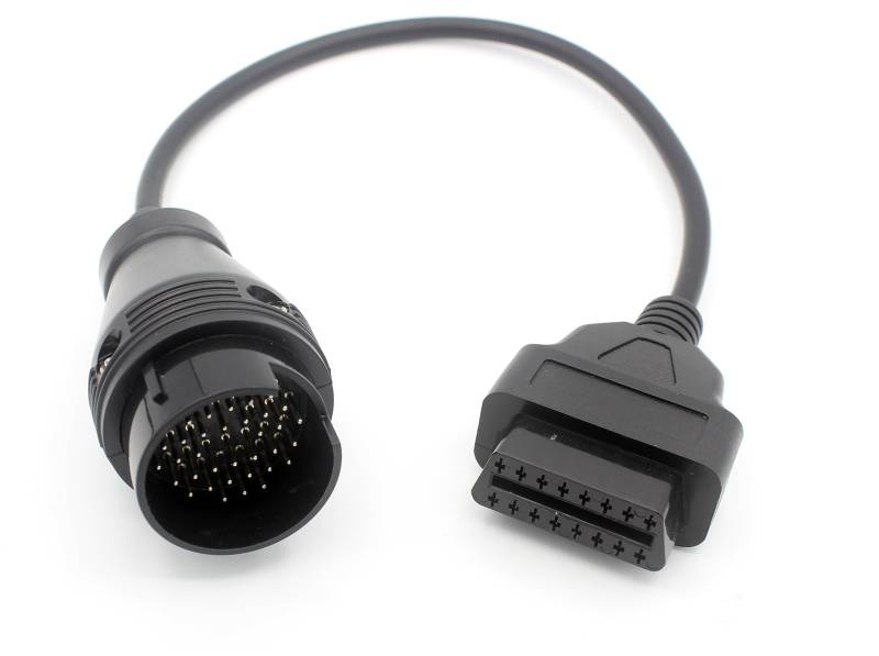 LoongGate 38 Pin zu OBDII 16 Pin Adapter Stecker Kabel 3 Pin Pass Durch Für Old Cars (40 cm) von LoongGate