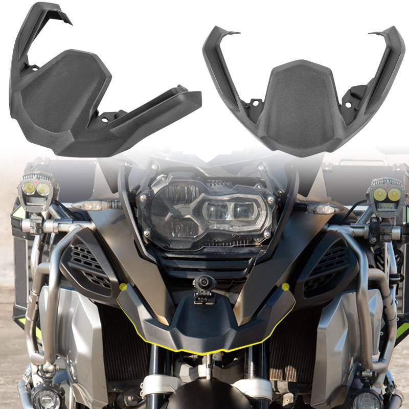 Lorababer Motorrad Kotflügel vorne Schnabel Nase Kegel Untere Verkleidungsabdeckung Kompatibel mit R1200GS ADV R 1200 GS ADV (2014-2018) R1250GS ADV R 1250 GS ADV (2019-2023) (Unbemalte Farbe) von Lorababer