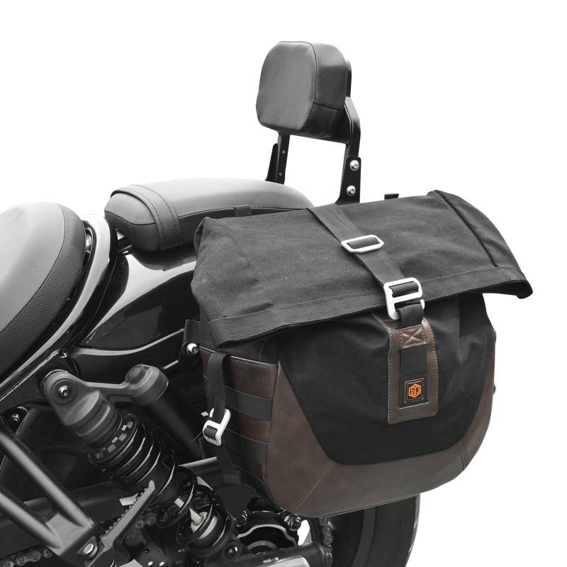 Lorababer Motorrad Schnellspanner Satteltasche Seitentasche Reise Touring Gepäcktasche Kompatibel mit Rebel CMX300 CMX500 CMX1100 CM300 CM500 CM1100 cm CMX 300 500 1100 (Satteltasche) von Lorababer