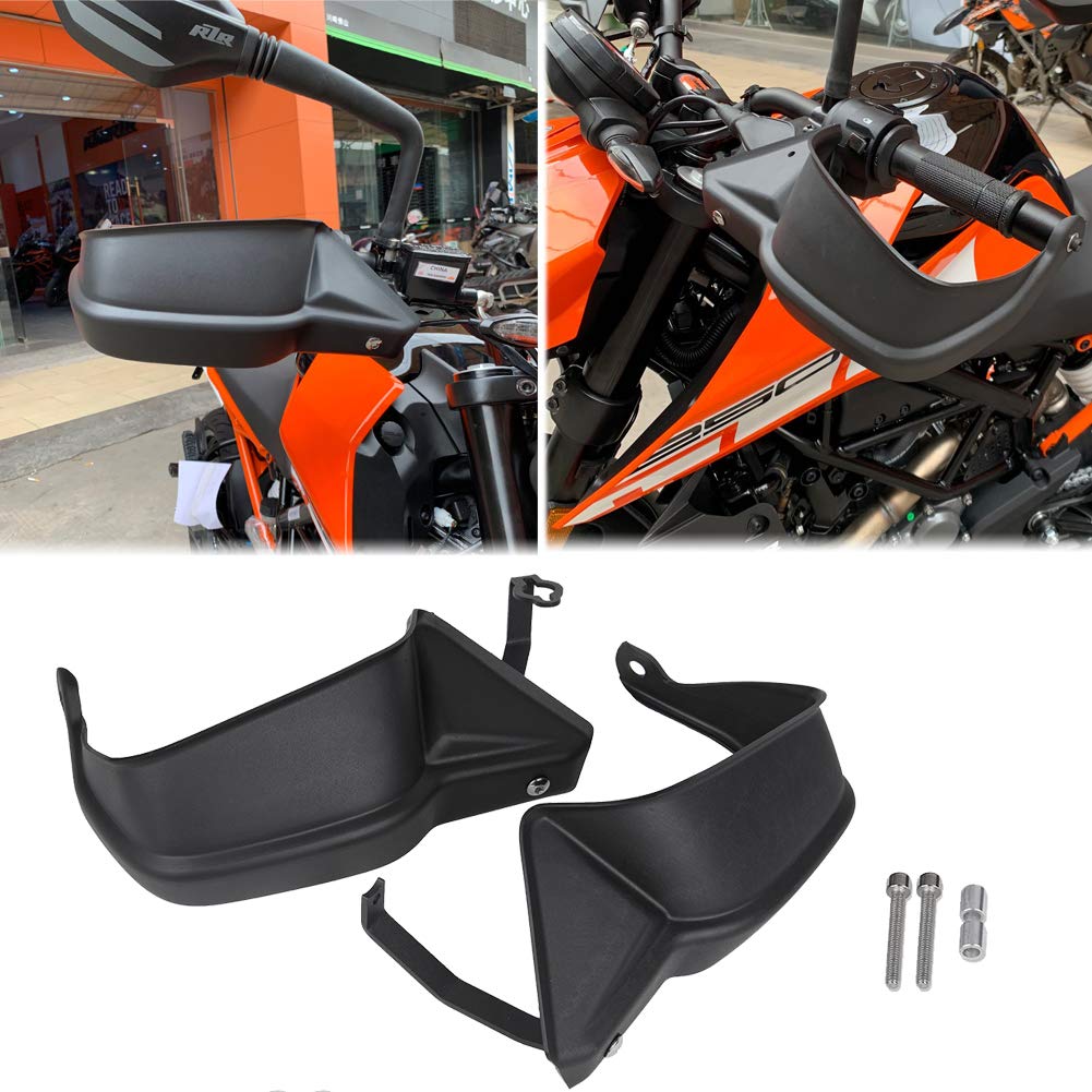 Motorrad Handschützer Handprotektoren Kompatibel mit DUKE 250 DUKE 390 2013 2014 2015 2016 2017 2018 2019 2020 2021 2022 2023 2024 ABS-Kunststoff Handschutz Wind Deflector Motorräder Zubehör von Lorababer