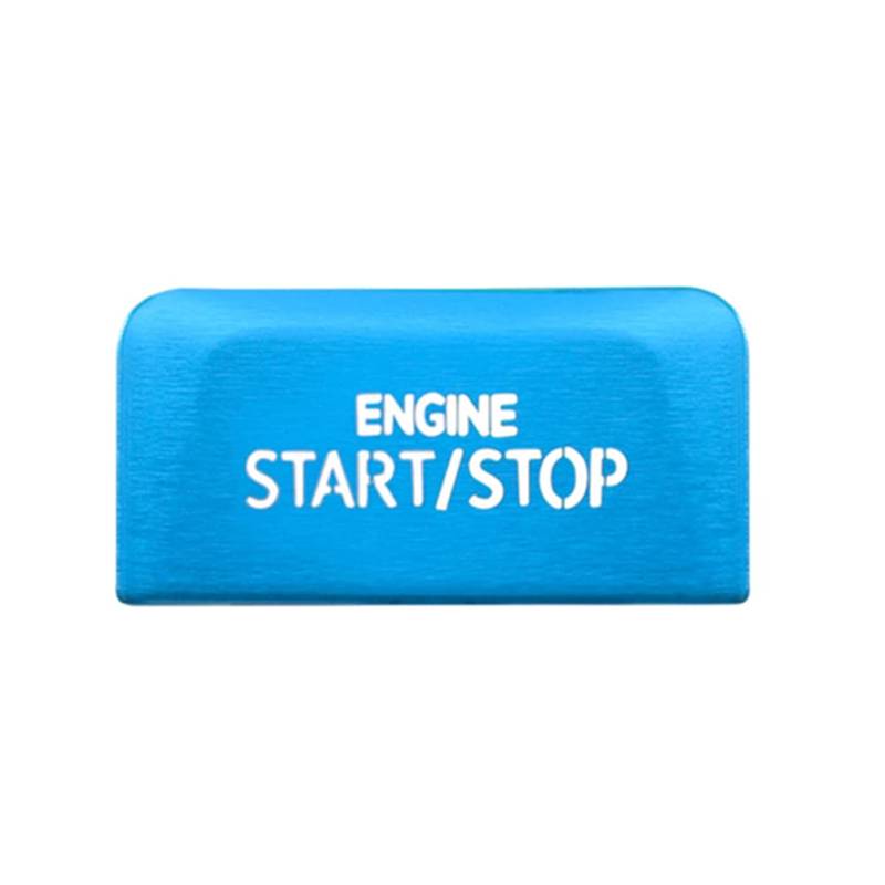 Losueeun Auto Motor Start Stop Taste Schalter Abdeckung Trim für Golf 8 MK8 at ZubehöR 2020 2021 Blau von Losueeun