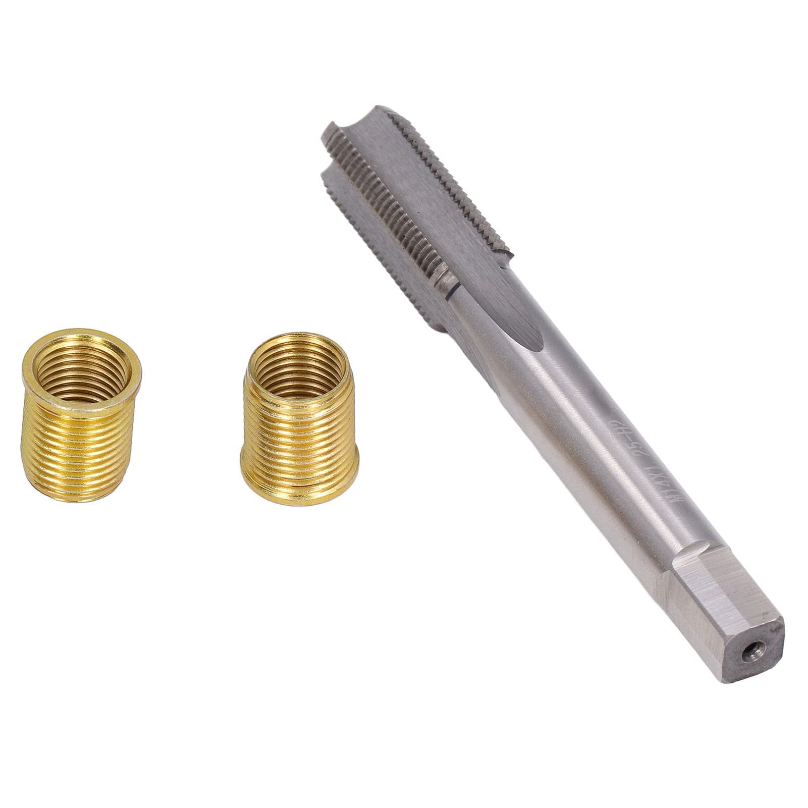 Reparaturwerkzeug für Zündkerzengewinde, Metalleinsätze M12 x 1,25, Wasserhahn M14 x 1,25, Gewinde-Set 14 mm von Lotpken