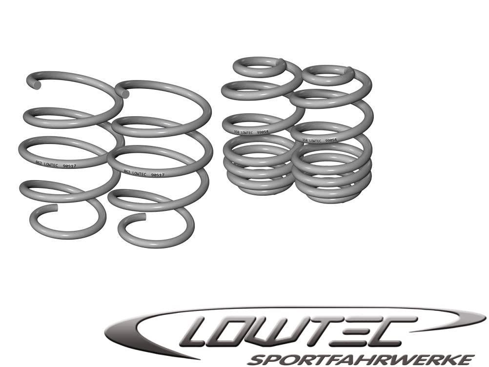 Lowtec Tieferlegungsfedern, Art.-Nr. 05525F, Tieferlegung 60/40mm von Lowtec