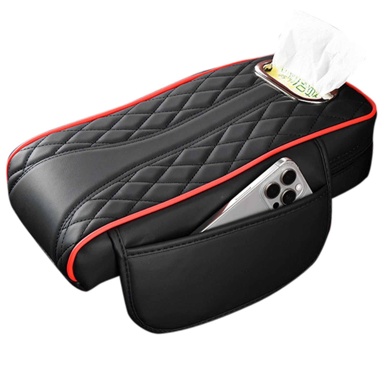 Armrest Cover | Non Slip Armrest Cushion | Waterproof Armrest Cover | Armrest Tissue Box Holder | Car Armrest Cushion Multi Functional Storage For Christmas, Birthday von Lpsdssre