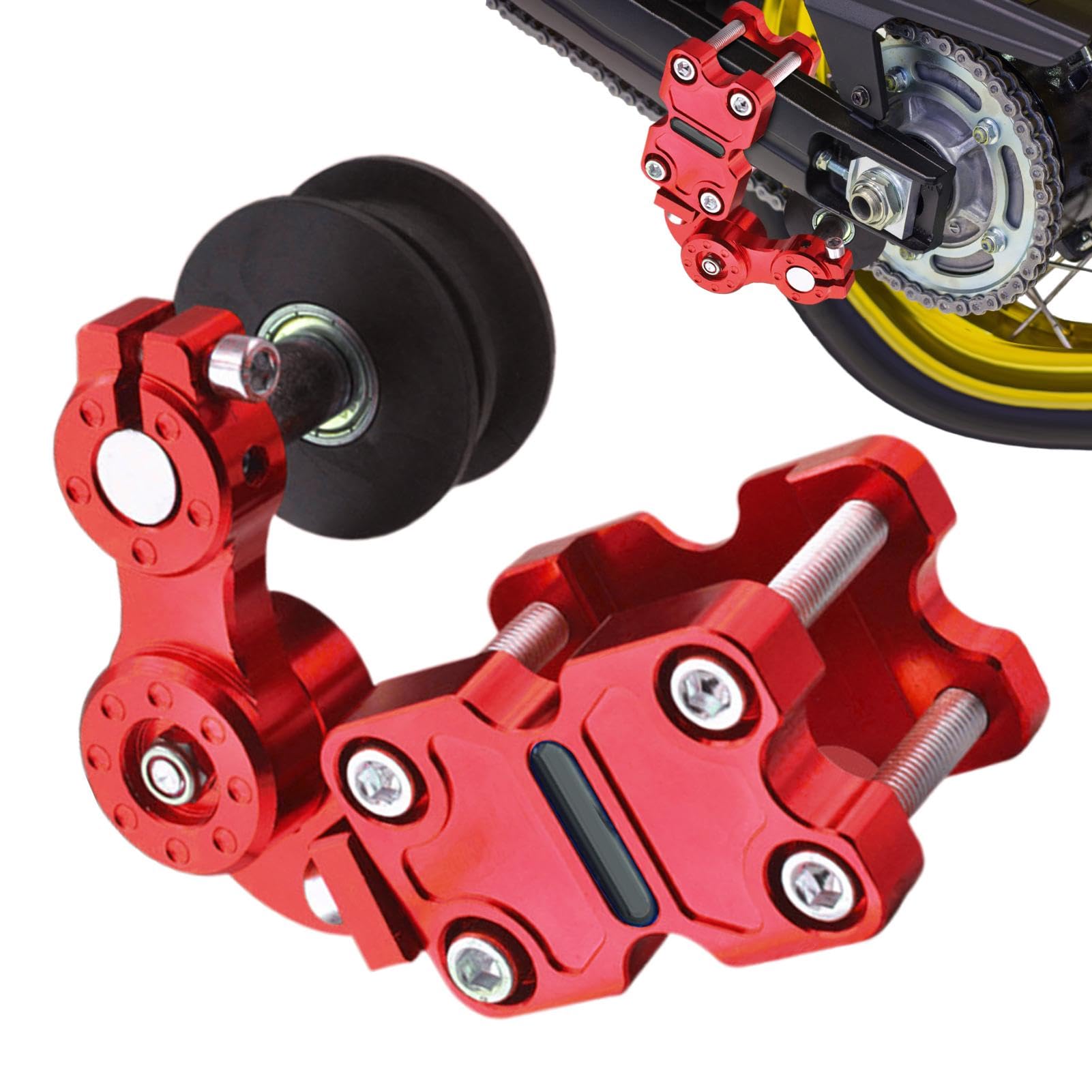 Motorcycle Chain Adjuster | Chain Tensioner Tool | Automatic Chain Adjustment | Motorbike Tension Guide | Motorcycle Maintenance Tool Automatic Chain Tension Adjustment For Riding, Cycling von Lpsdssre