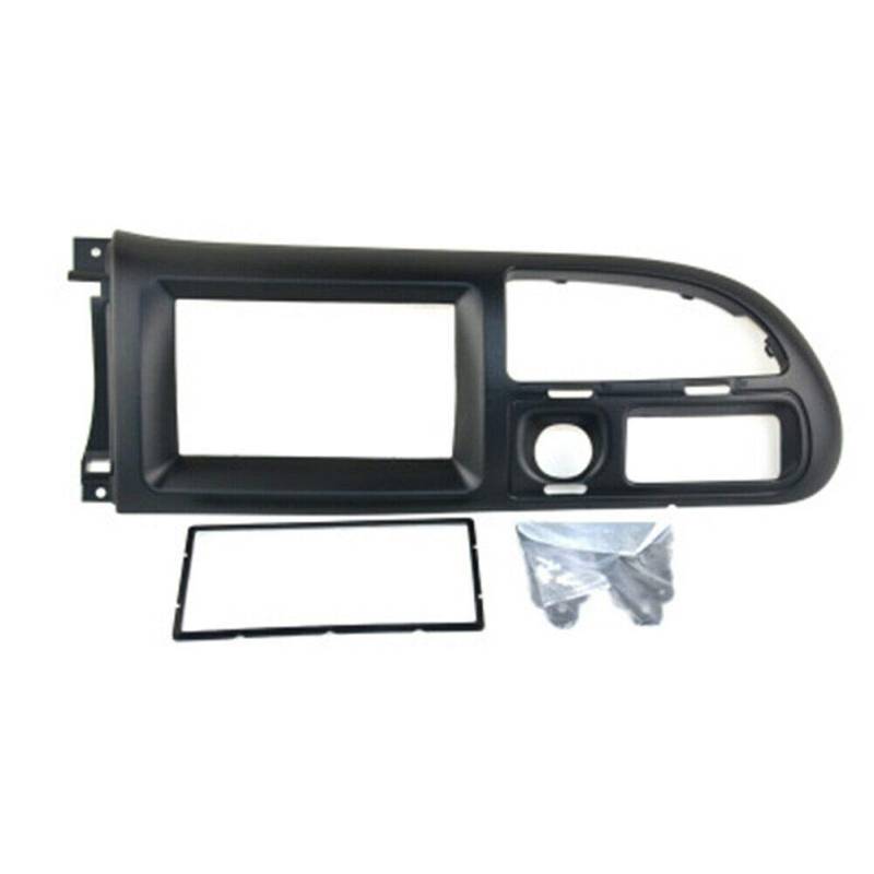 Lrporyvn 2 Din Auto CD Radio Stereo Fascia Panel Rahmen DVD Rahmen Panel Adapter Fitting Kit für Transit 2006-2013 von Lrporyvn