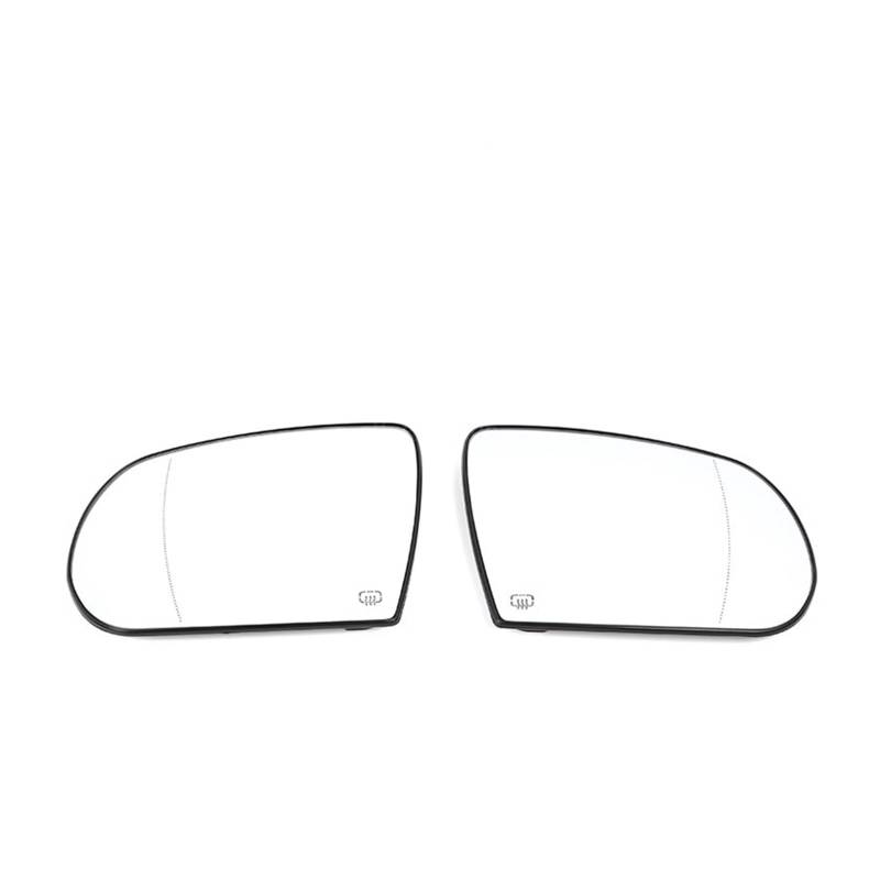 Außenspiegel Glas Für Jeep Für Compass MP 2017-2022 Links/Rechts Seite Spiegel Glas Rückansicht Rückansicht Außen Weitwinkel Spiegelglas Ersatz(Right and Left) von Lspbfkq