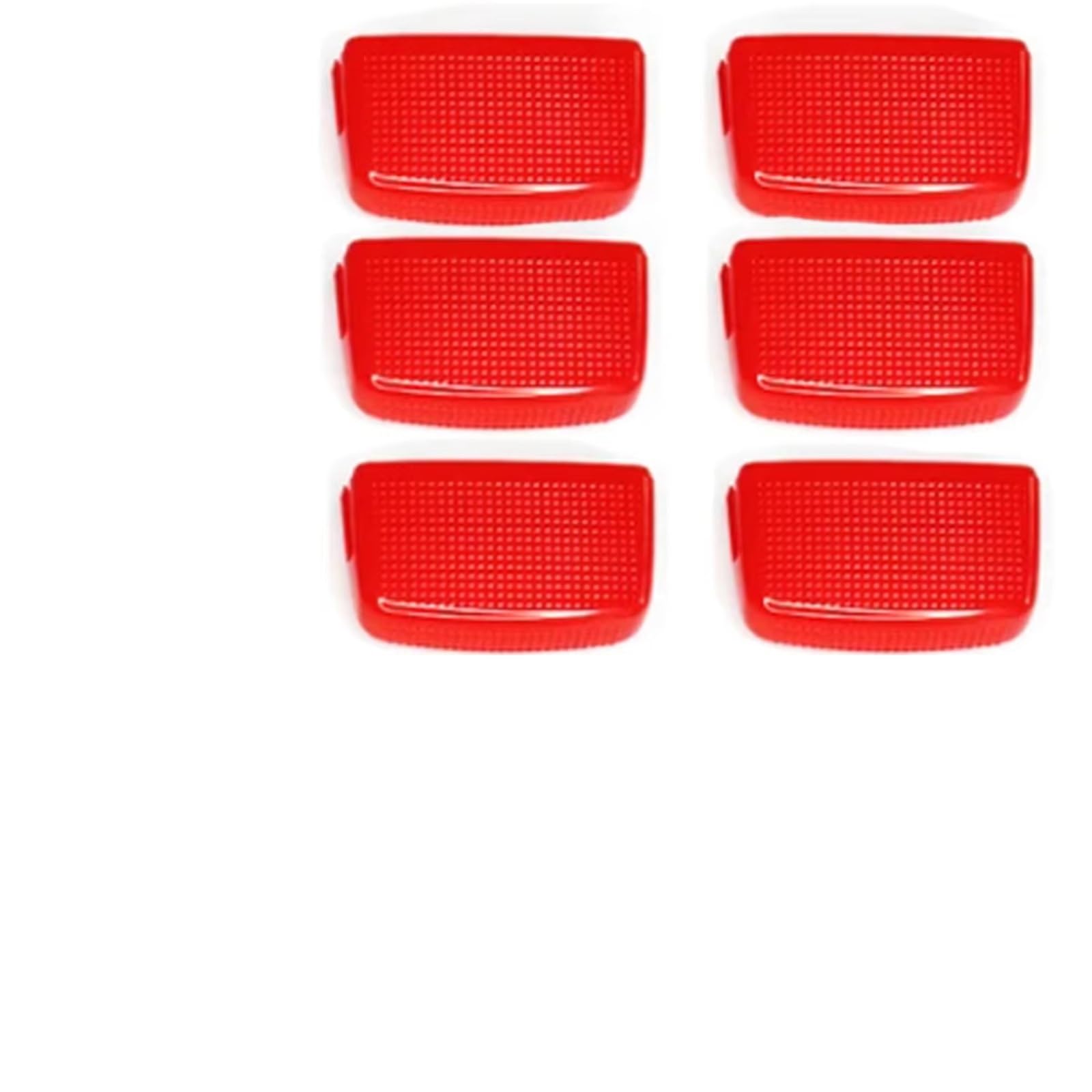 Auto Innenform Für 2 3 5 7 5GT x1 x2 Serie F10 F07 F01 F02 F45 F46 E90 E60 Auto klimaanlage Vent Outlet Grille Clip Tab Innenzubehör(Red B) von Lspbfkq