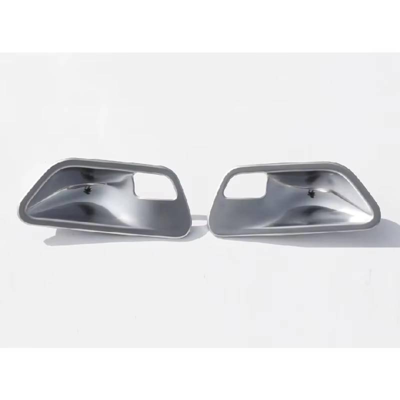 Auto Innenform Für 3 4 Serie F30 F32 F35 2013-2018 Auto Zubehör ABS Plasti Innen Tür Griff Schüssel Abdeckung trim Innenzubehör(2pcs Silver) von Lspbfkq