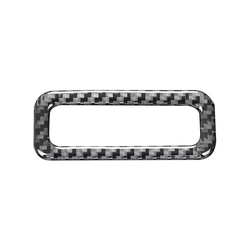 Auto Innenform Für 3 Serie E46 1999-2004 Carbon Fiber Innen Auto Schiebedach Schalter Griff Dekorative Rahmen Trim Abdeckung Aufkleber Innenzubehör(Schwarz) von Lspbfkq