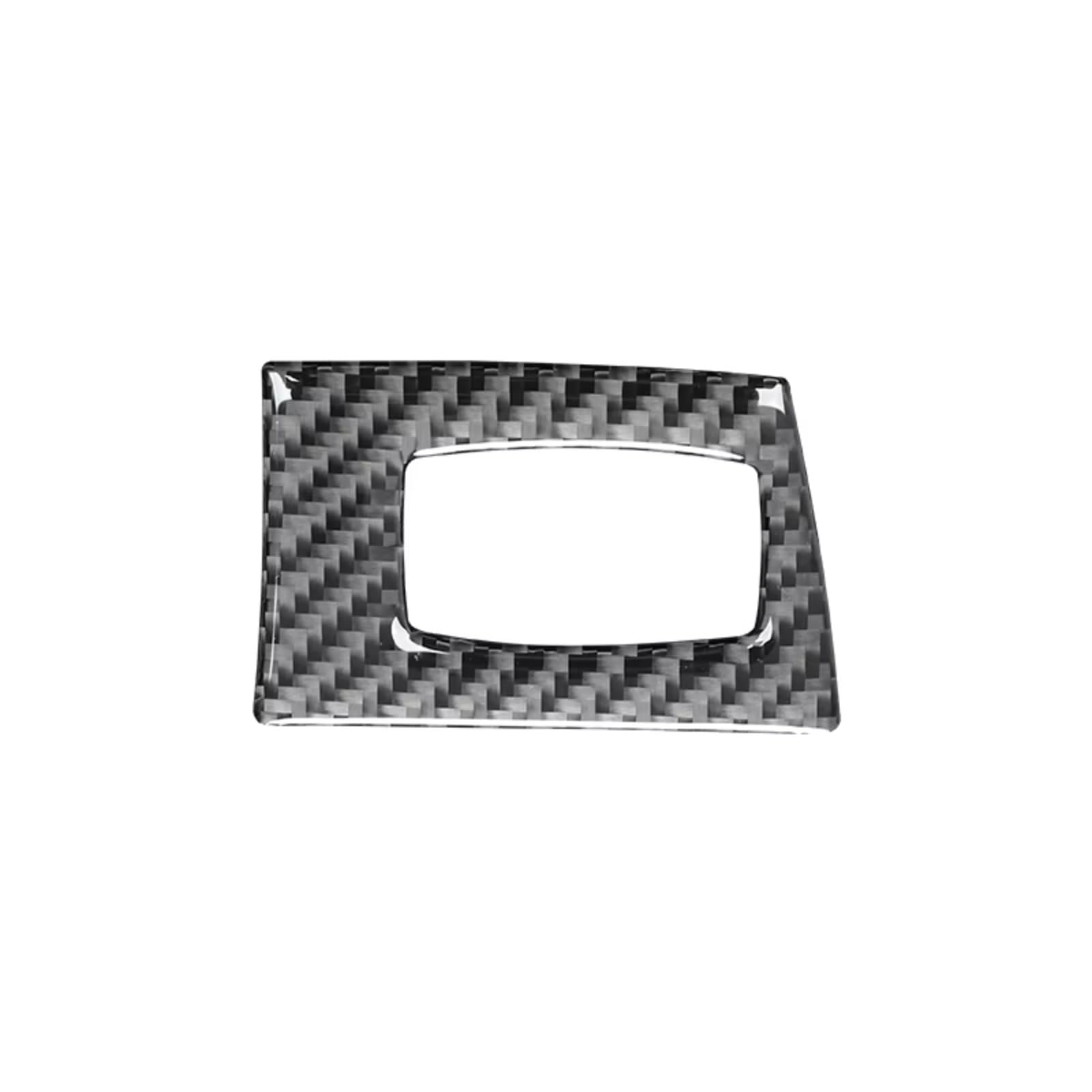 Auto Innenform Für 3 Serie E90 E92 2005-2012 Carbon Fiber Innen Auto Keyhole Start Schalter Dekor Rahmen Trim Abdeckung aufkleber Innenzubehör(LHD A) von Lspbfkq