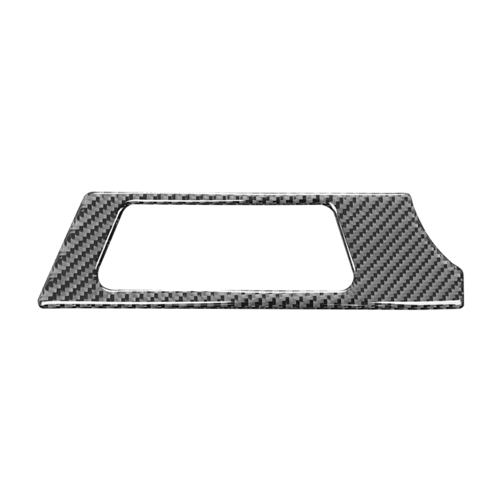 Auto Innenform Für 3 Serie E90 E92 E93 2005-2012 Carbon Faser Auto Fahrersitz Klimaanlage Outlet Trim Abdeckung Aufkleber Innenzubehör(Schwarz) von Lspbfkq