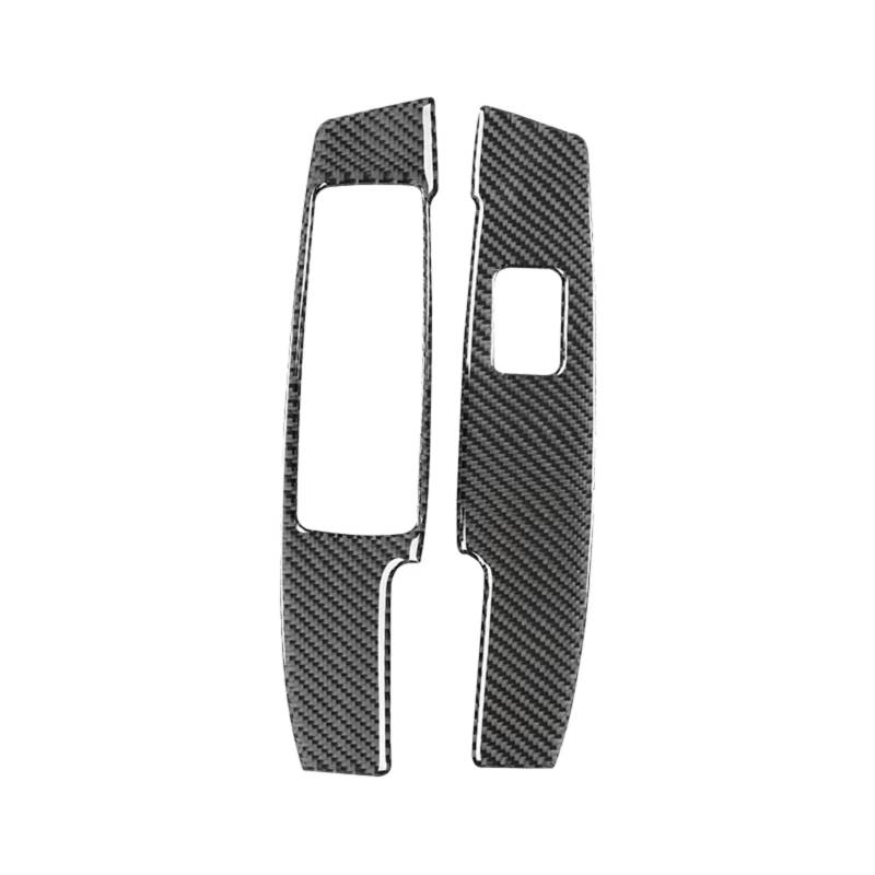 Auto Innenform Für Benz W204 C-Klasse 2007-2013 Auto Tür Armlehne Panel Dekor Trim Aufkleber Auto Innen Carbon Faser Innenzubehör(LHD) von Lspbfkq