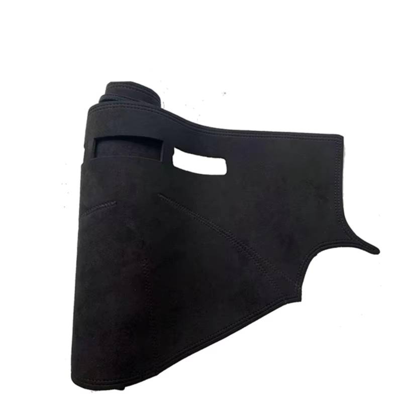 Auto Innenform Für Citroen Für Xsara Für Picasso N68 1999-2012 Wildleder Leder Dashmat Dashboard Abdeckung Innenzubehör(Full Black,LHD) von Lspbfkq