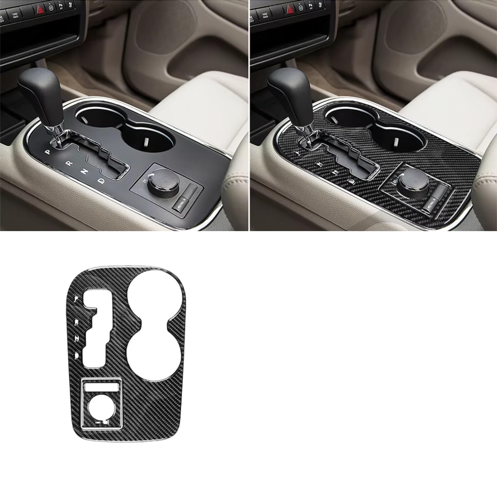 Auto Innenform Für Dodge Für Durango 2011 2012 2013 Auto Getriebe Shift Panel Trim Abdeckung Innen Aufkleber Modifikation Innenzubehör(Type P) von Lspbfkq