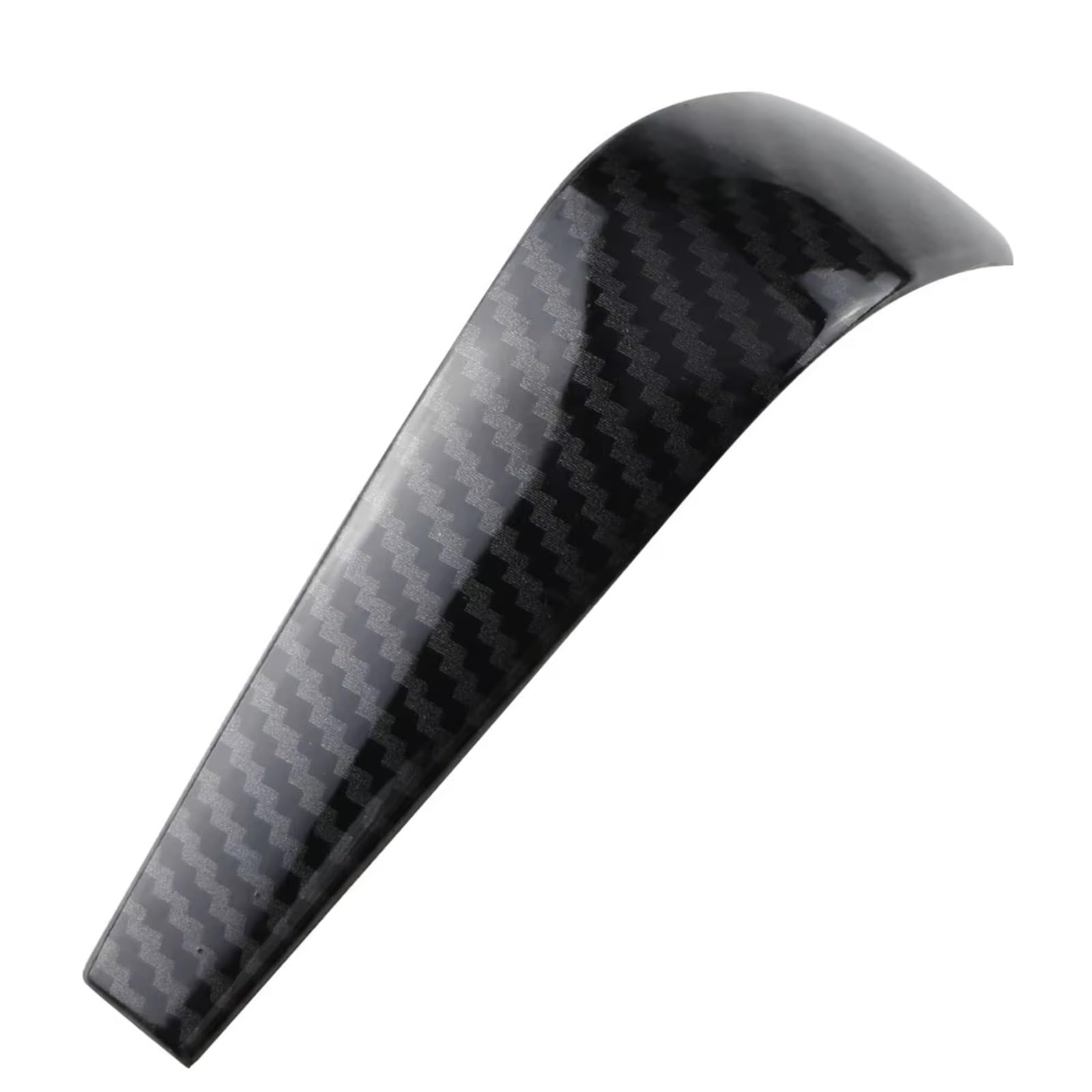 Auto Innenform Für E87 E90 E92 E93 X1 2011-2013 1 Serie 2008-2011 3 Serie 2006-2012 Auto Schaltknauf Dekoration Abdeckung Trim Innenzubehör(Carbon Fiber Black) von Lspbfkq